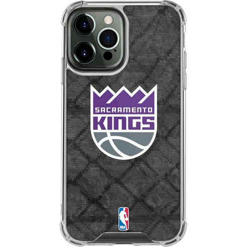 NBA Sacramento Kings Blast Rust iPhone 13 Pro Max Clear Case