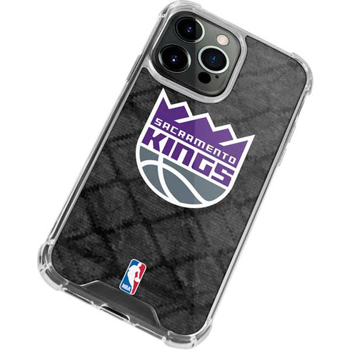 NBA Sacramento Kings Blast Rust iPhone 13 Pro Max Clear Case