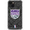 NBA Sacramento Kings Blast Rust iPhone 14 Clear Case