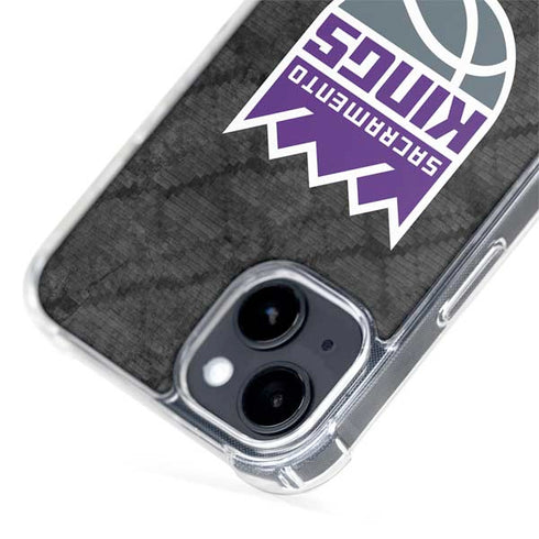NBA Sacramento Kings Blast Rust iPhone 15 MagSafe Case