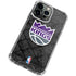 NBA Sacramento Kings Blast Rust iPhone 14 Pro Max Clear Case