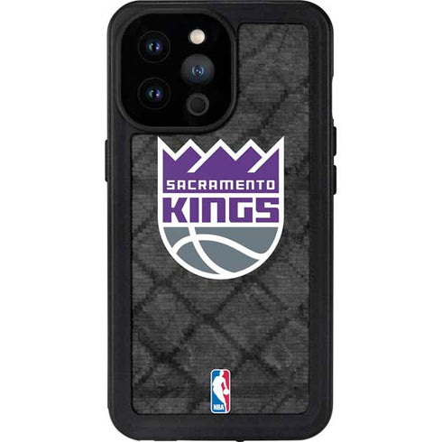 NBA Sacramento Kings Blast Rust iPhone 14 Pro Max Waterproof Case