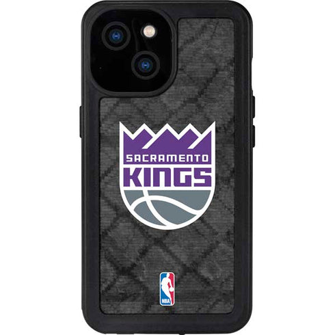 NBA Sacramento Kings Blast Rust iPhone 15 Waterproof Case