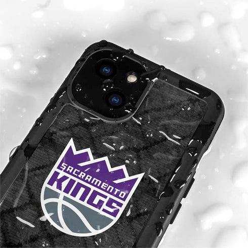 NBA Sacramento Kings Blast Rust iPhone 15 Waterproof Case