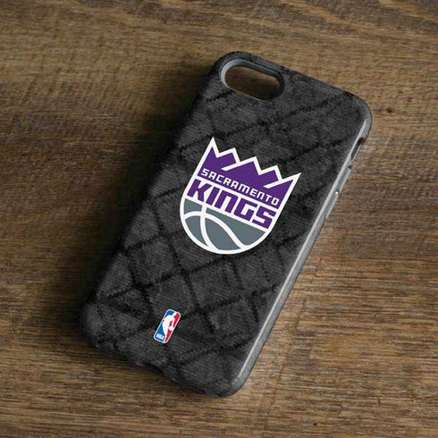 NBA Sacramento Kings Blast Rust iPhone 7 Pro Case