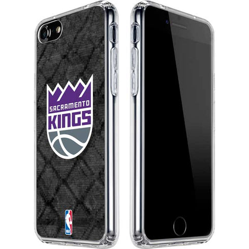 NBA Sacramento Kings Blast Rust iPhone SE (2nd & 3rd Gen) Clear Case