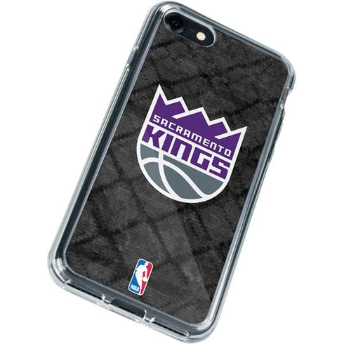 NBA Sacramento Kings Blast Rust iPhone SE (2nd & 3rd Gen) Clear Case