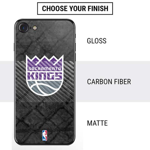 NBA Sacramento Kings Blast Rust iPhone SE (2nd & 3rd Gen) Skin