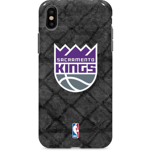 NBA Sacramento Kings Blast Rust iPhone X Pro Case