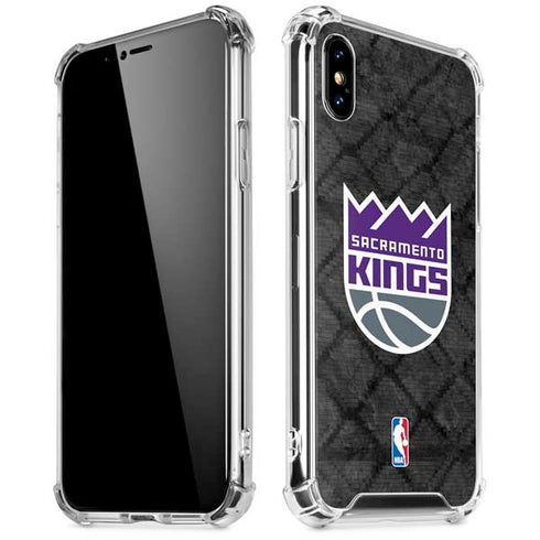 NBA Sacramento Kings Blast Rust iPhone XS Max Clear Case