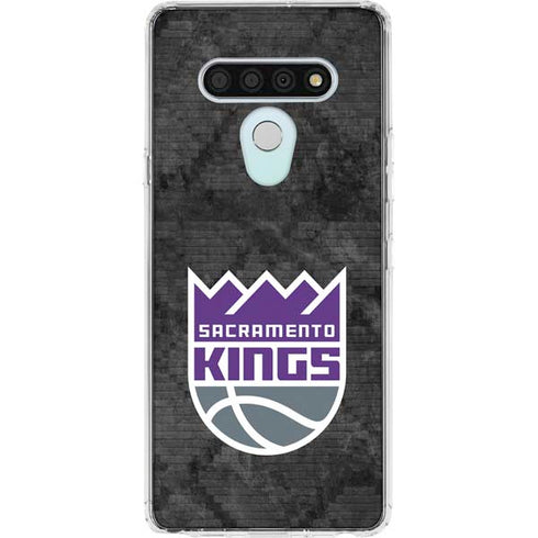 NBA Sacramento Kings Blast Rust LG Stylo 6 Clear Case
