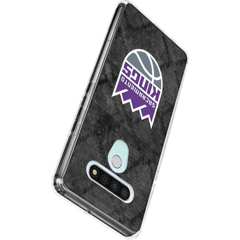 NBA Sacramento Kings Blast Rust LG Stylo 6 Clear Case