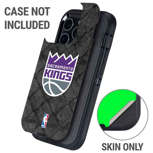 NBA Sacramento Kings Blast Rust Otterbox Defender iPhone Skin