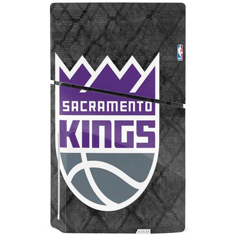 NBA Sacramento Kings Blast Rust PS5 Slim Disk Console Skin