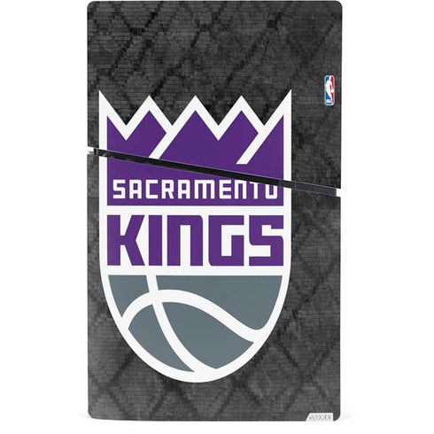 NBA Sacramento Kings Blast Rust PS5 Slim Digital Edition Console Skin