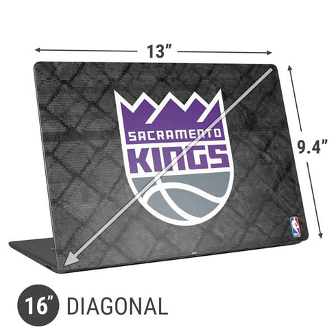 NBA Sacramento Kings Blast Rust Universal Laptop 16in (13 x 9.4in) Skin