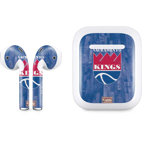 NBA Sacramento Kings Hardwood Classics Apple AirPods Skin