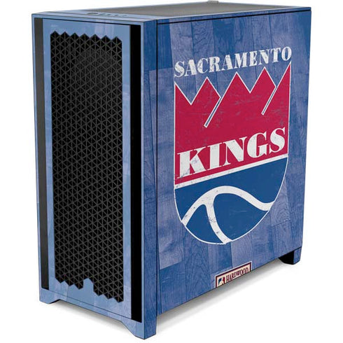 NBA Sacramento Kings Hardwood Classics Corsair 4000D Tempered Glass Mid-Tower ATX Case Skin