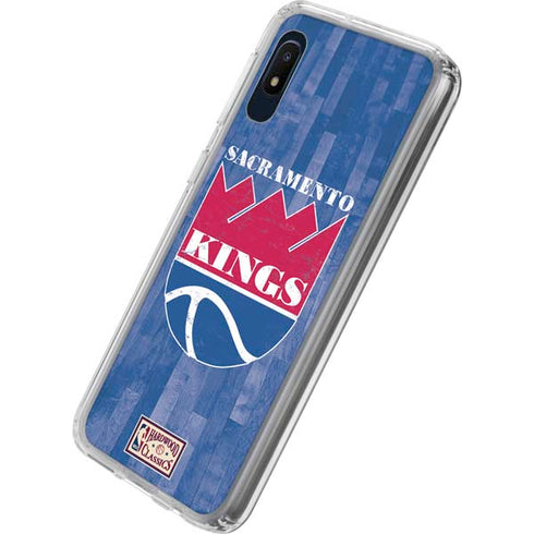 NBA Sacramento Kings Hardwood Classics Galaxy A10e Clear Case