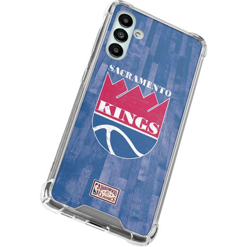 NBA Sacramento Kings Hardwood Classics Galaxy A13 5G Clear Case