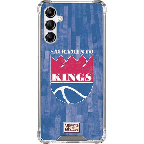 NBA Sacramento Kings Hardwood Classics Galaxy A14 5G Clear Case