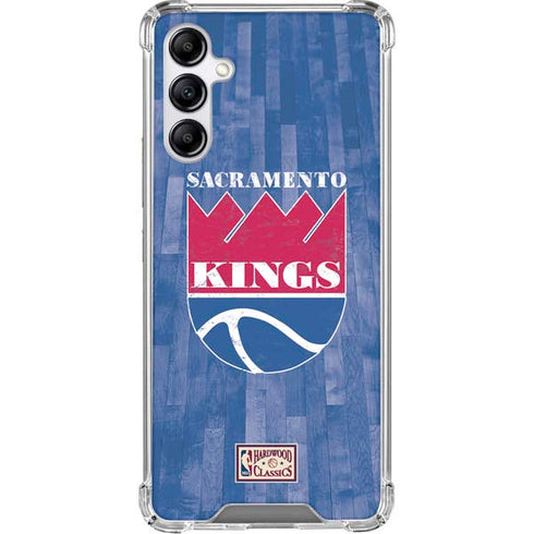 NBA Sacramento Kings Hardwood Classics Galaxy A15 5G Clear Case