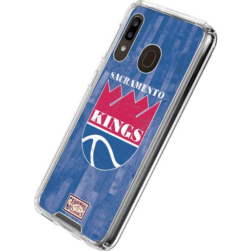 NBA Sacramento Kings Hardwood Classics Galaxy A30 Clear Case