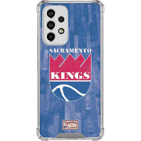 NBA Sacramento Kings Hardwood Classics Galaxy A33 5G Clear Case