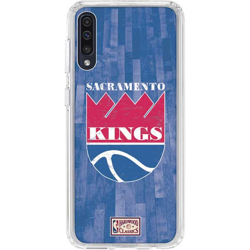 NBA Sacramento Kings Hardwood Classics Galaxy A50 Clear Case