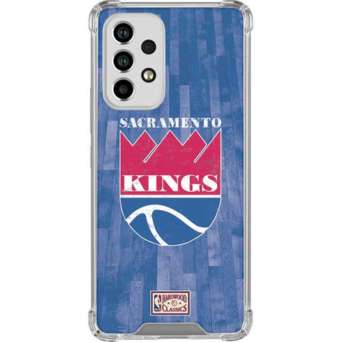 NBA Sacramento Kings Hardwood Classics Galaxy A53 5G Clear Case