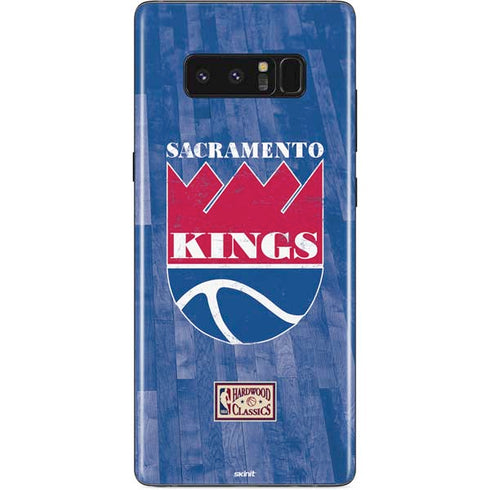 NBA Sacramento Kings Hardwood Classics Galaxy Note 8 Skin