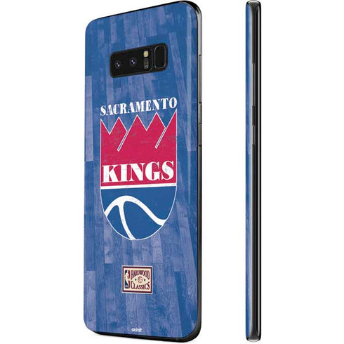 NBA Sacramento Kings Hardwood Classics Galaxy Note 8 Skin