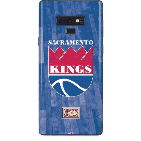 NBA Sacramento Kings Hardwood Classics Galaxy Note 9 Skin