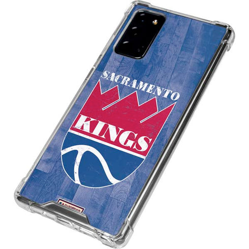 NBA Sacramento Kings Hardwood Classics Galaxy Note20 5G Clear Case