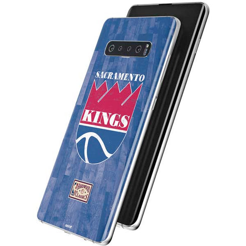 NBA Sacramento Kings Hardwood Classics Galaxy S10 Skin