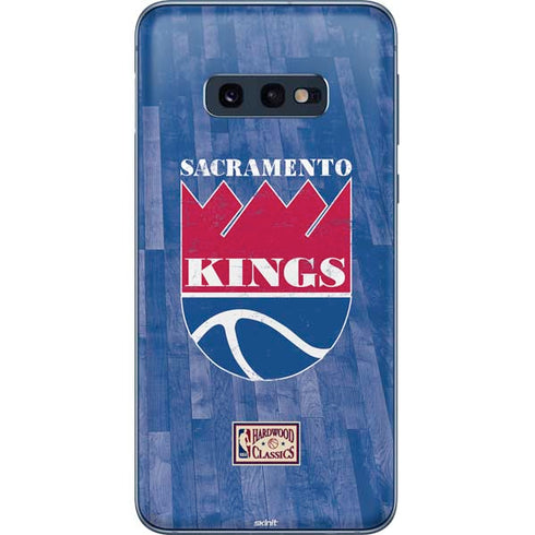 NBA Sacramento Kings Hardwood Classics Galaxy S10e Skin
