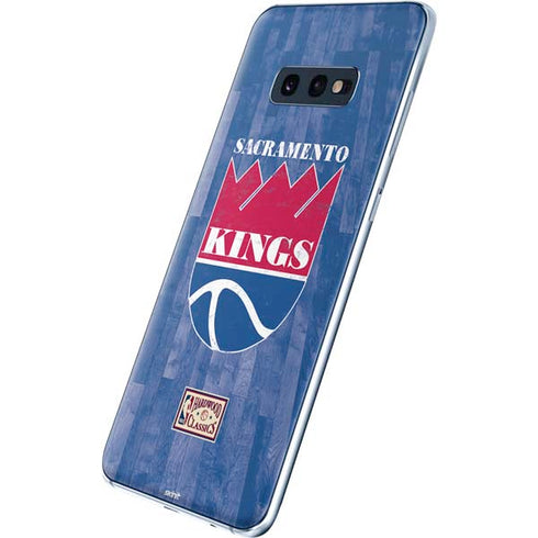 NBA Sacramento Kings Hardwood Classics Galaxy S10e Skin
