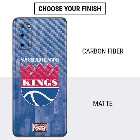 NBA Sacramento Kings Hardwood Classics Galaxy S20 Skin