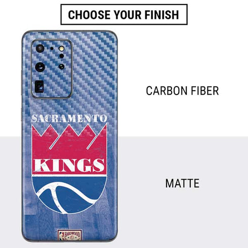 NBA Sacramento Kings Hardwood Classics Galaxy S20 Ultra 5G Skin