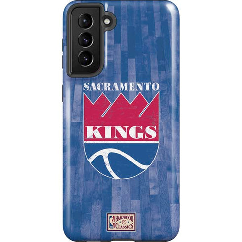 NBA Sacramento Kings Hardwood Classics Galaxy S21 FE Pro Case