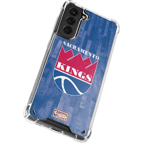 NBA Sacramento Kings Hardwood Classics Galaxy S21 Plus 5G Clear Case