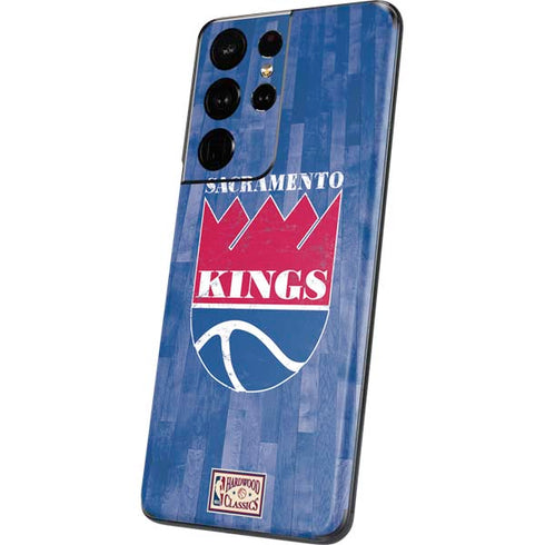NBA Sacramento Kings Hardwood Classics Galaxy S21 Ultra 5G Skin