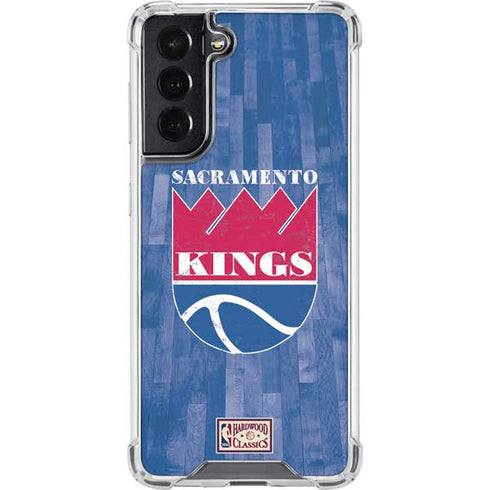 NBA Sacramento Kings Hardwood Classics Galaxy S22 Clear Case