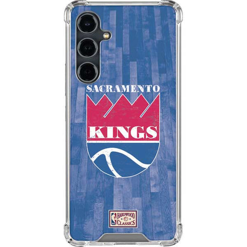 NBA Sacramento Kings Hardwood Classics Galaxy S23 FE Clear Case