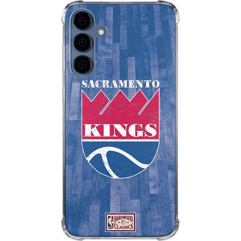 NBA Sacramento Kings Hardwood Classics Galaxy S24 Clear Case