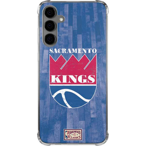 NBA Sacramento Kings Hardwood Classics Galaxy S24 Plus Clear Case