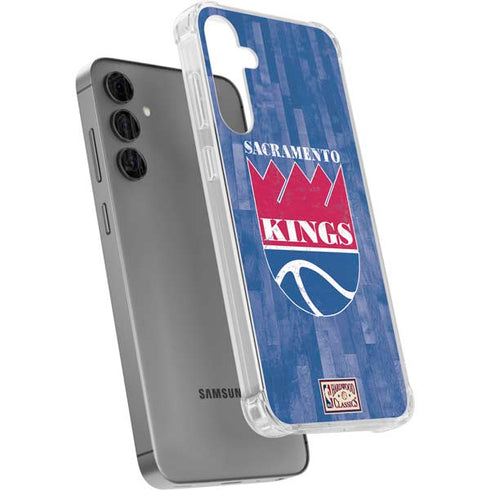 NBA Sacramento Kings Hardwood Classics Galaxy S24 Plus Clear Case