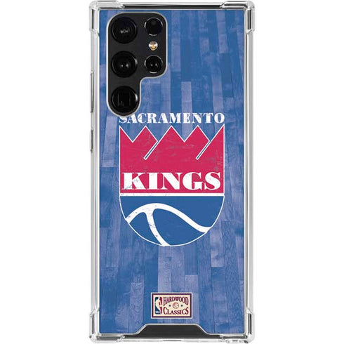 NBA Sacramento Kings Hardwood Classics Galaxy S24 Ultra Clear Case