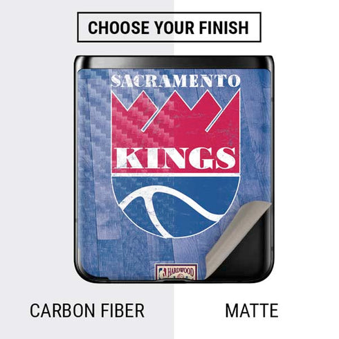 NBA Sacramento Kings Hardwood Classics Galaxy Z Flip Skin