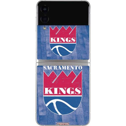 NBA Sacramento Kings Hardwood Classics Galaxy Z Flip3 5G Skin